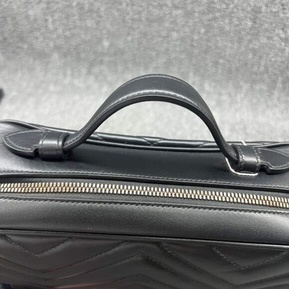 100% Authentic Gucci Matellasse Sylvie Web Leather Shoulder Bag - Picture 4 of 14